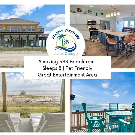 Seadreams! 3Br Beachfront W Gorgeous Views And Steps To Sand